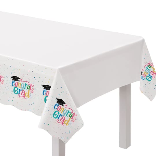 102&#x22; Follow Your Dreams Plastic Table Covers, 2ct.